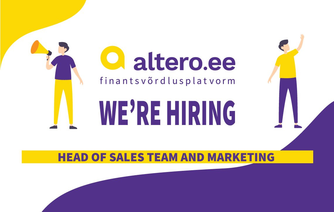 WANTED: HEAD OF SALES TEAM AND MARKETING