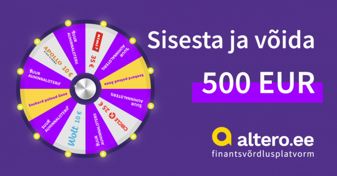 Loosimine on lõppenud! Altero Õnneratas!