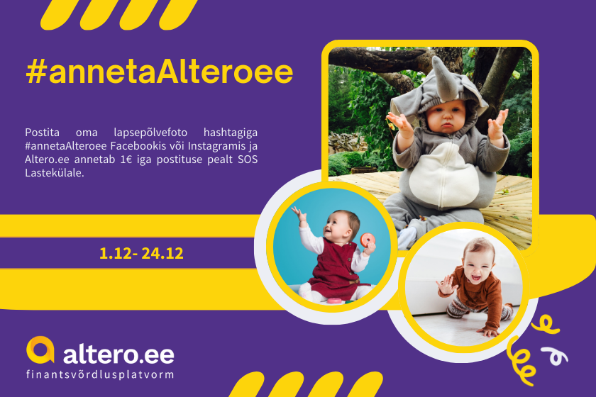 #annetaAlteroee heategevusüritus